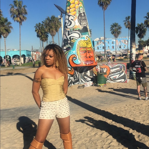 Gold corset Matching set - Picture 3 of 3